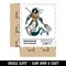 Merman Mermaid Man with Trident Waterproof Vinyl Phone Tablet Laptop Water Bottle Sticker Set - 5 Pack